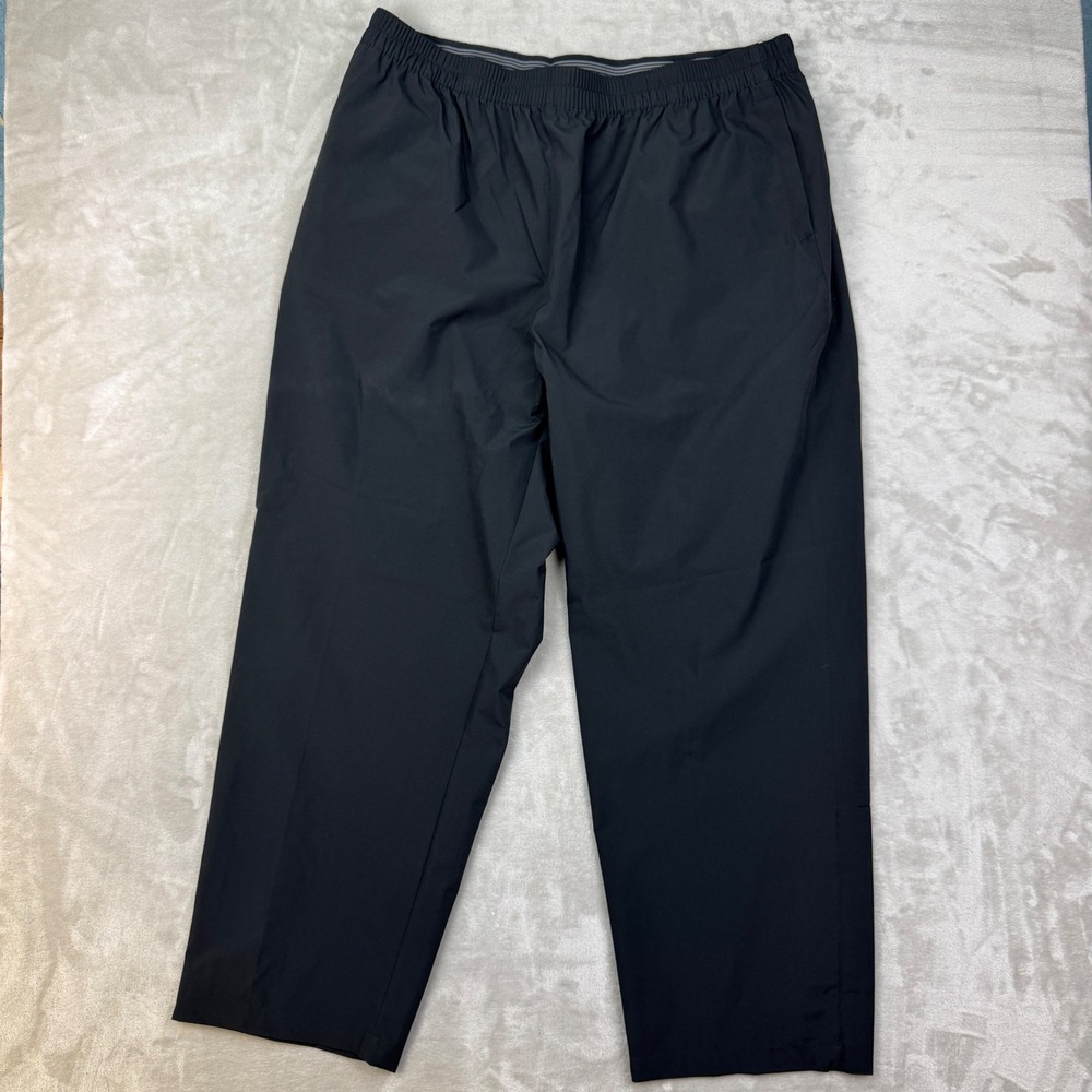Walterโ Hagen Rain Pants Mens XXL Black Regular Performance Golf Athletic Gear
